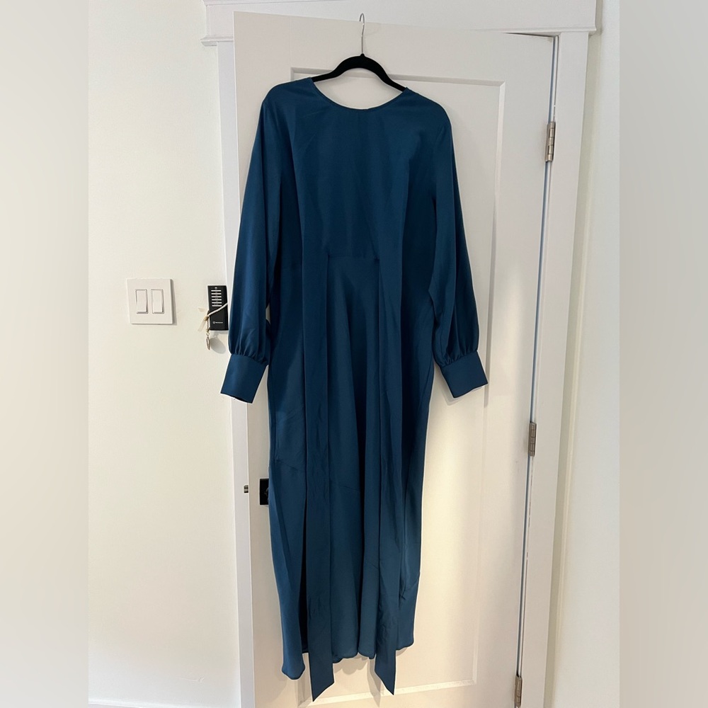 ASOS Teal Long Sleeve Dress